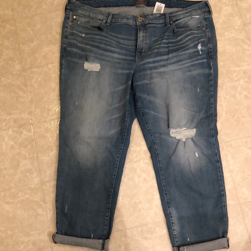 Women’s jeans.
